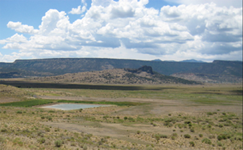 Uranium Mining Reclaimed L-Bar Mill Site 